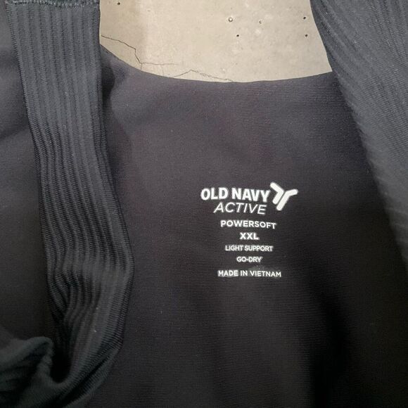 Old Navy Ribbed Crop Sport Bra - Picture 3 of 7